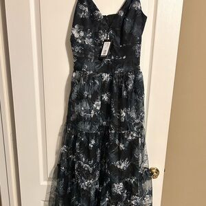 Embroidery maxi elegant dress!